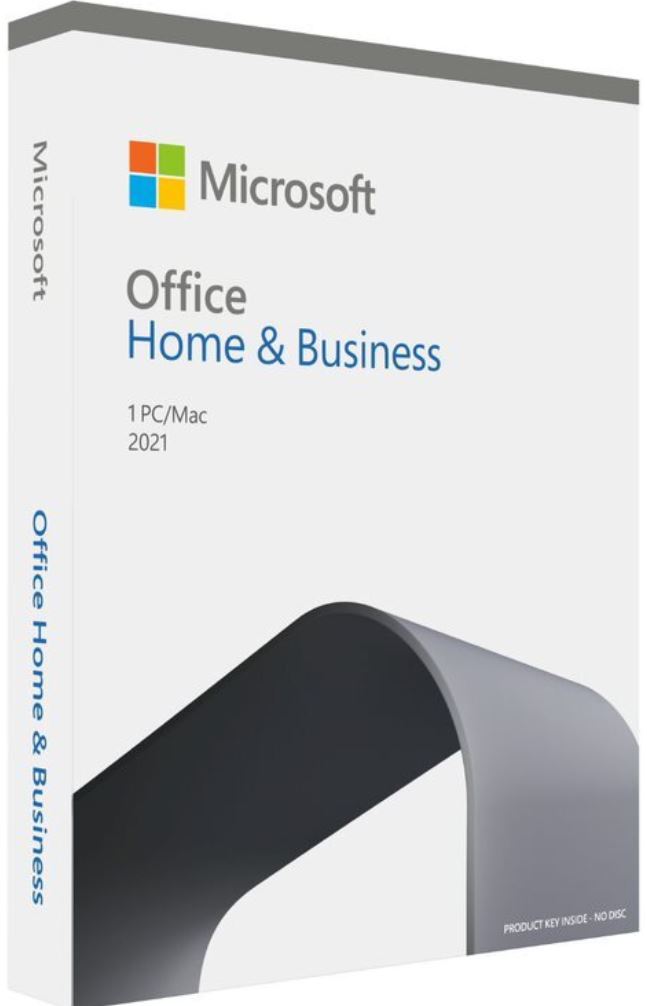 Microsoft Office Home and Business 2021 Medialess - 1 User